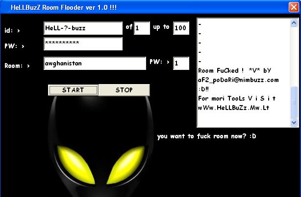 Hellbuzz-room-flooder